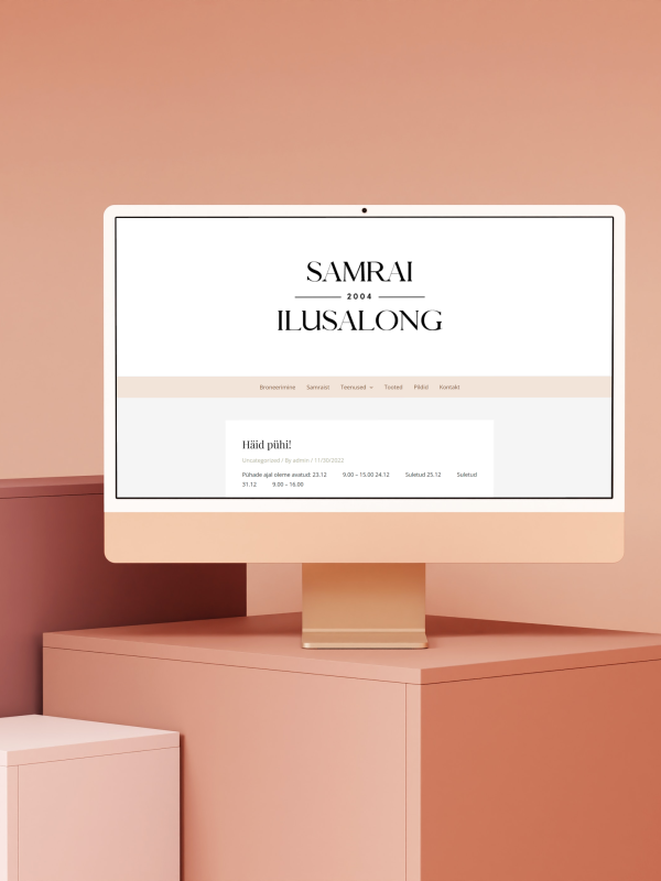 koduleht kodulehe tegemine portfoolio